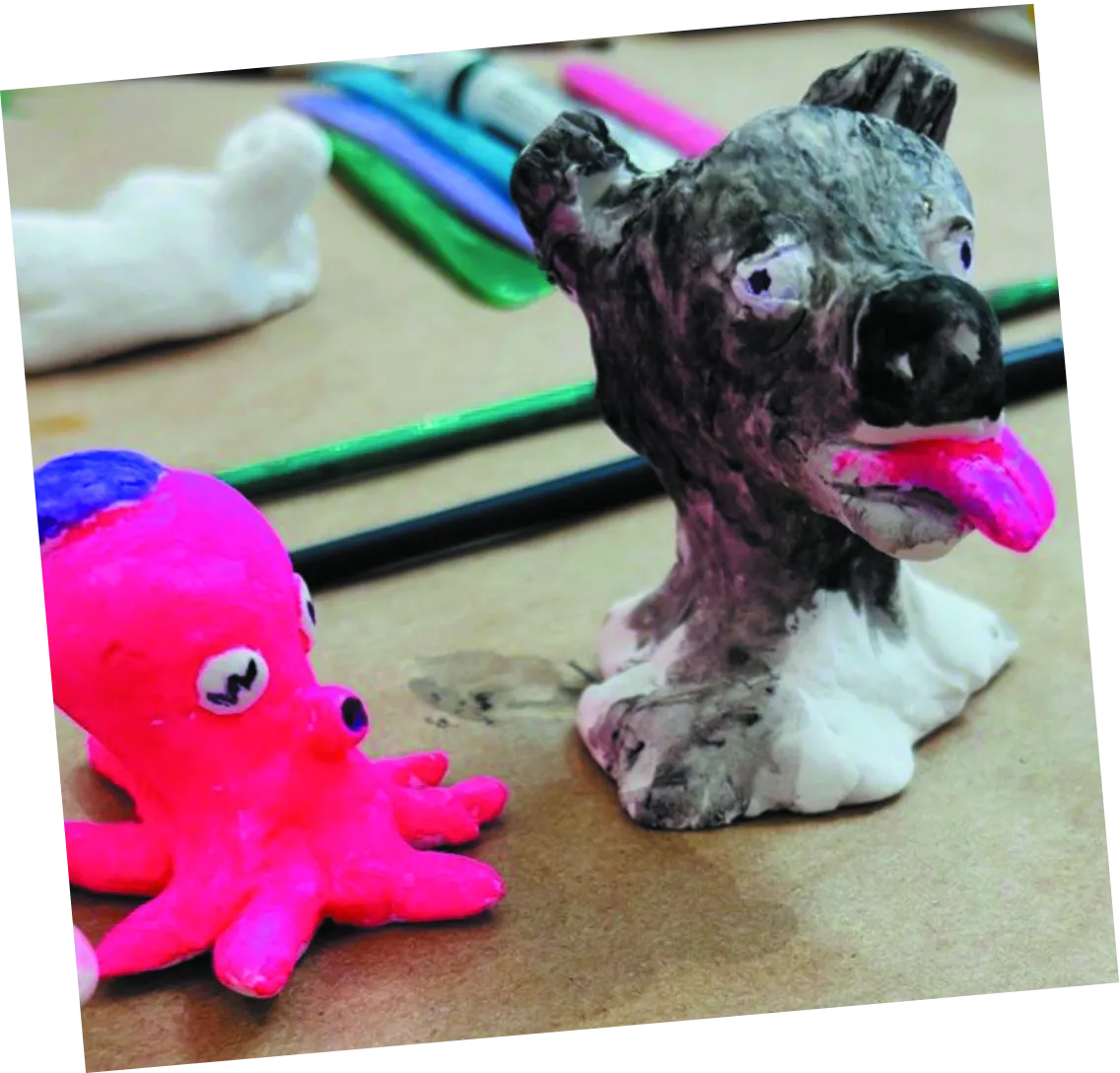 粘土教室のイメージ