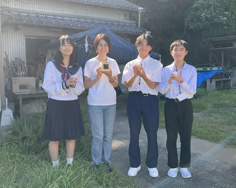 ジビエ部Aチームの集合写真