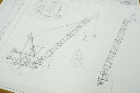 海上作業用クレーン