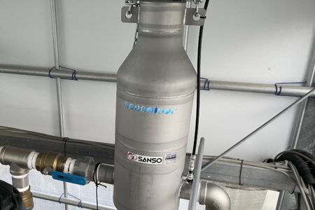高濃度酸素溶解装置　サンソルバー